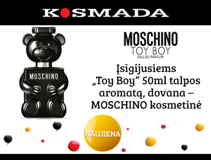 Naujiena - MOSCHINO Toy Boy aromatas