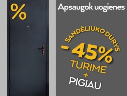 IŠPARDAVIMAS - sandėliuko durys gal pigiau nei grybai !