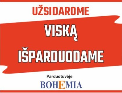 Didžiulės nuolaidos!