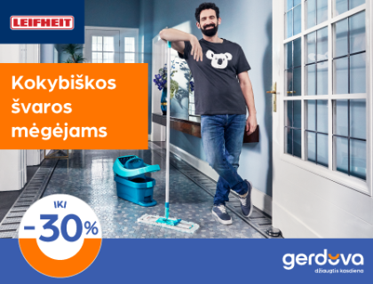 Leifheit - kokybiškos švaros mėgėjams